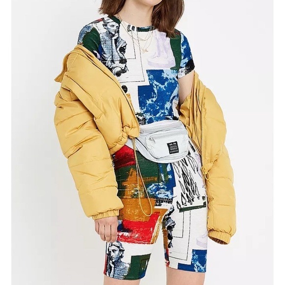 Urban Outfitters Pants - Urban Outfitters When In‎ Rome Biker Shorts And Crop Top XS Seen Worn By Ava